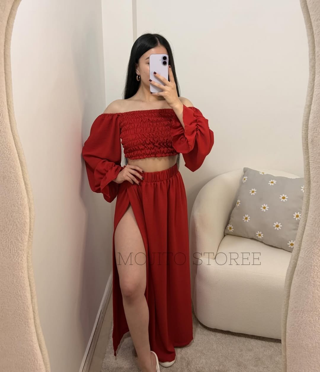 Vestido Rojo Vibrante ✨👗